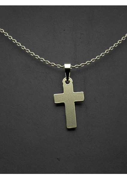 14 Ayar Altın Haç Kolye Ucu 1 Gr, KC11073 Kodlu