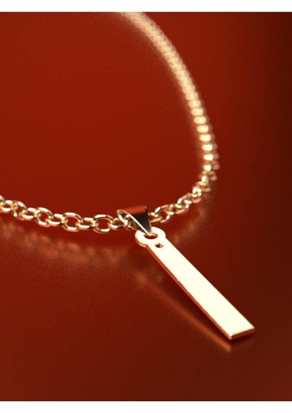 14 Ayar Altın Dikdörtgen Kolye Ucu 1 Gr, KC12010 Kodlu fırsatları