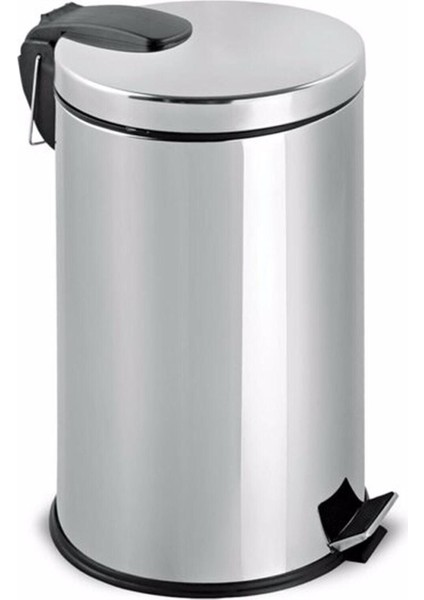 Paslanmaz Çelik Pedallı Krom Çöp Kovası 16 Lt, Mutfak, Balkon, Restoran, Banyo fiyatları
