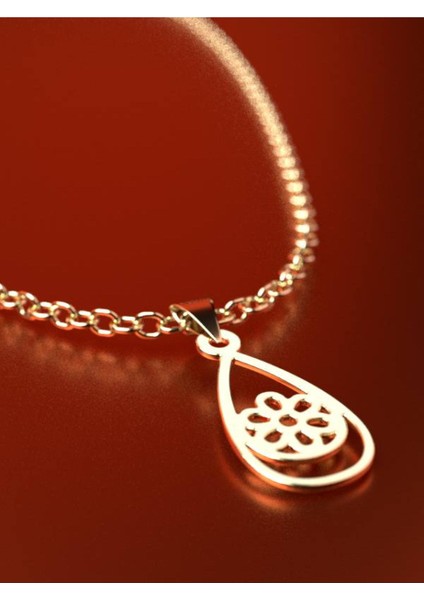 14 Ayar Altın Gözyaşı Damlası Kolye Ucu 1 Gr, KC11622 Kodlu fırsatları