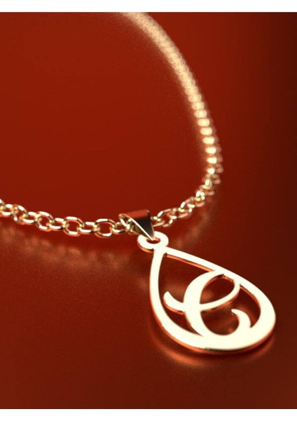 14 Ayar Altın E Harfi Kolye Ucu 1 Gr, KC11191 Kodlu fırsatları