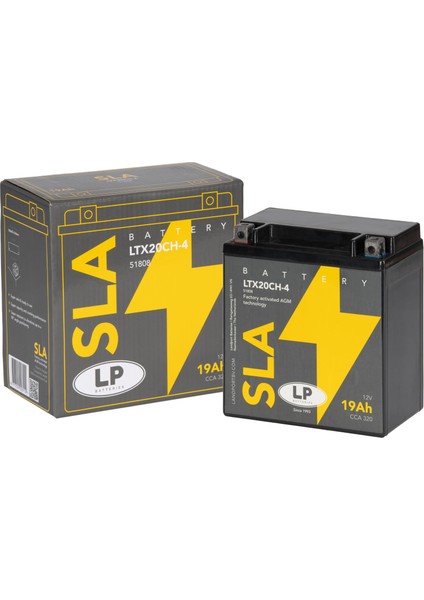 Sla Akü MB LTX20CH-4 19 A Kg: 5,7 L:150 W:87 H:163 Cca: 320 Trıumph Tıger Xr x T 800CC 2015-2020