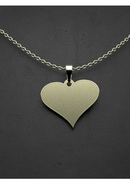 14 Ayar Altın Kalp Kolye Ucu 1 Gr, KC17793 Kodlu