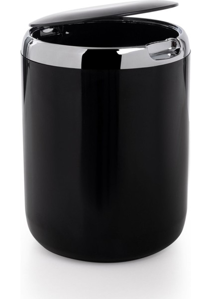 3 Lt Siyah Plastik Çöp Kovası, Kapaklı, Pratik ve Şık Tasarım fiyatları