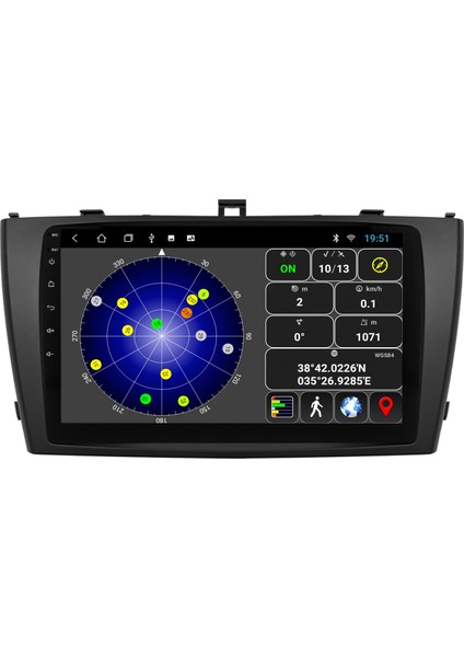GOVİMAKS TOYOTA AVENSIS 2010-2015 UYUMLU 2 GB RAM 32 GB HAFIZA ANDROID MULTIMEDIA TEYP