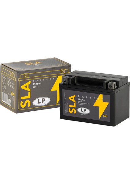 Sla Akü MB Ltx9-4 8 A Kg: 3 L:150 W:87 H:105 Cca: 135 1991-2016