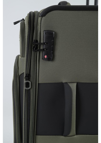 Unisex Ultra Hafif Ithal Kumaş Çok Gözlü Kapağı Körüklü Valiz 25GM23067W