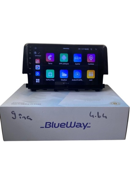 Honda Civic Fc5 Blueway 4-64 Profesyonel Oem Multimedia fiyatları