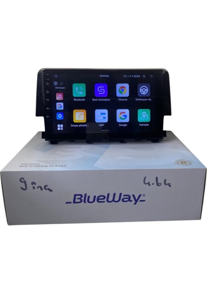 Honda Civic Fc5 Blueway 4-64 Profesyonel Oem Multimedia fırsatları