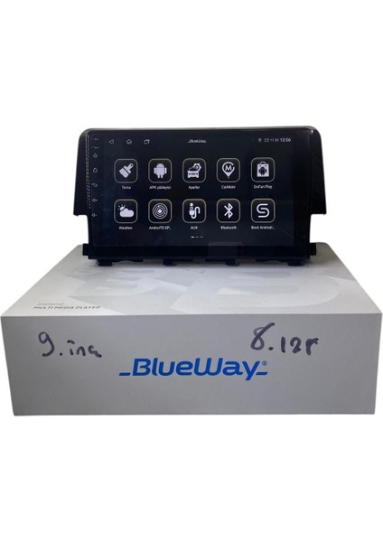 Honda Civic Fc5 Blueway 8-128 Tam Profesyonel Oem Multimedia fiyatları