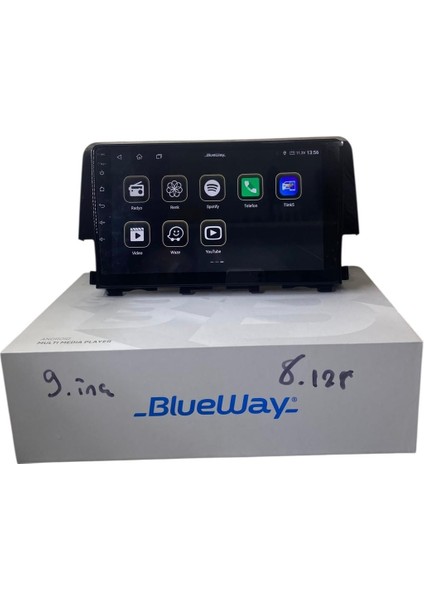 Honda Civic Fc5 Blueway 8-128 Tam Profesyonel Oem Multimedia modelleri