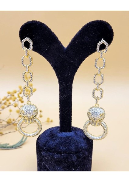 Ds Model Zirkon Panter Küpe modelleri