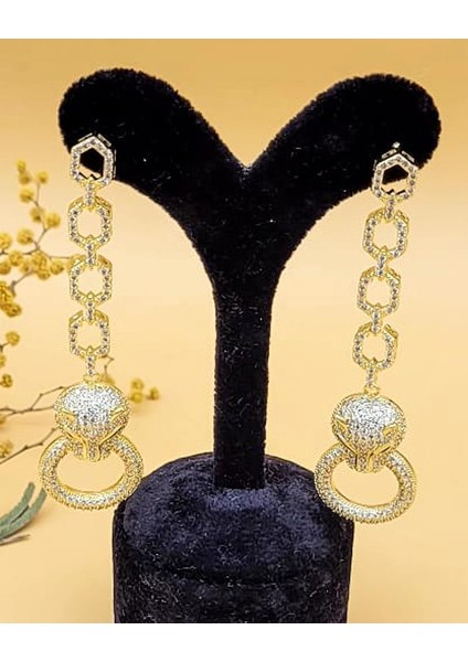 Ds Model Zirkon Panter Küpe indirimleri