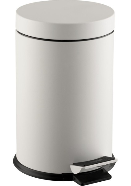 Beyaz Pedallı Çöp Kovası, Pratik ve Şık Temizlik Çözümü