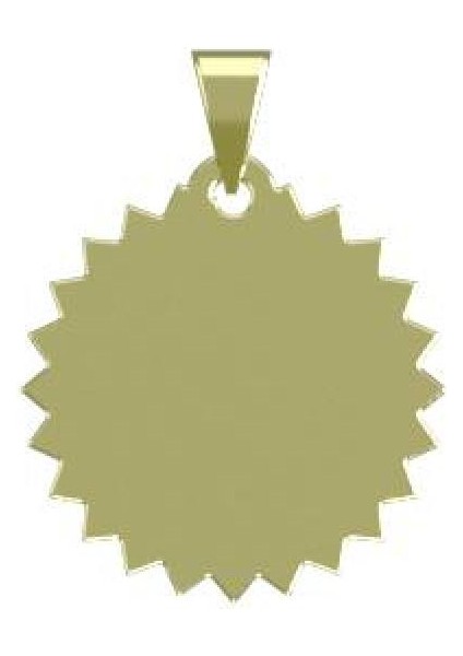 14 Ayar Altın Yıldız Kolye Ucu 1 Gr, KC15622 Kodlu