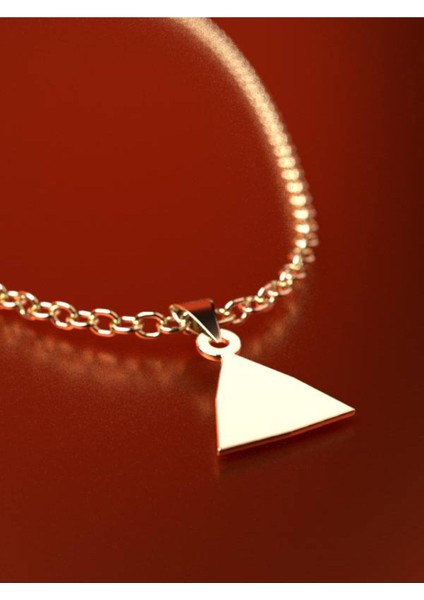 14 Ayar Altın Üçgen Kolye Ucu 1 Gr, KC14499 Kodlu fırsatları