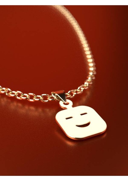 14 Ayar Altın Emoji Kolye Ucu 1 Gr, KC13317 Kodlu fırsatları