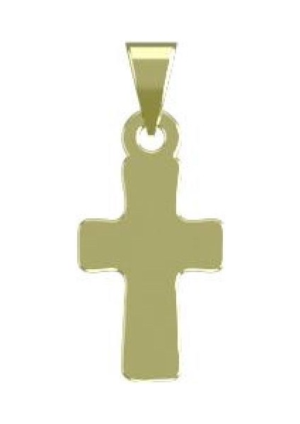 14 Ayar Altın Haç Kolye Ucu 1 Gr, KC11710 Kodlu
