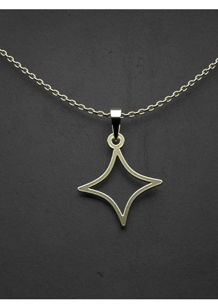 14 Ayar Altın Yıldız Kolye Ucu 1 Gr, KC15464 Kodlu