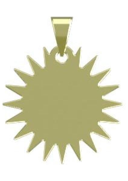 14 Ayar Altın Yıldız Kolye Ucu 1 Gr, KC15605 Kodlu