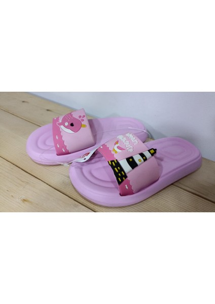 Yazlık Kız Çocuk Silikon Rahat Taban Günlük Terlik modelleri