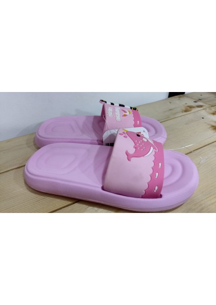 Yazlık Kız Çocuk Silikon Rahat Taban Günlük Terlik fırsatları