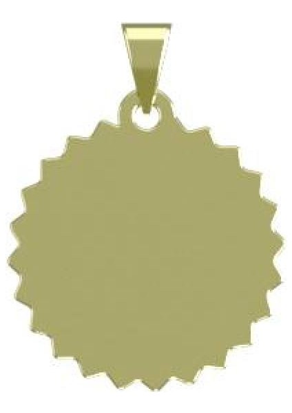 14 Ayar Altın Yıldız Kolye Ucu 1 Gr, KC15592 Kodlu