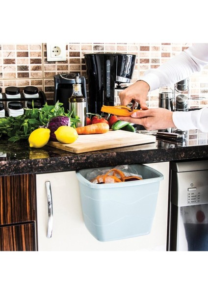 Şık Beyaz Kapaklı Çöp Kovası, Pratik ve Kullanışlı Tasarım modelleri