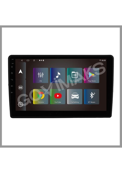 GOVİMAKS TOYOTA AURIS 2007-2012 UYUMLU 6 GB RAM 128 GB HAFIZA ANDROID MULTIMEDIA TEYP