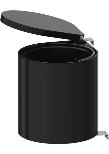 Antrasit Renk Otomatik Kapaklı Çöp Kovası 10 Litre 40CM Modül fiyatları