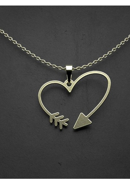 14 Ayar Altın Kalp Kolye Ucu 1 Gr, KC17788 Kodlu