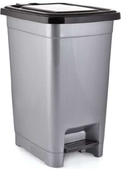 10 Litre Ince Pedallı Çöp Kutusu, Pratik ve Şık Tasarım