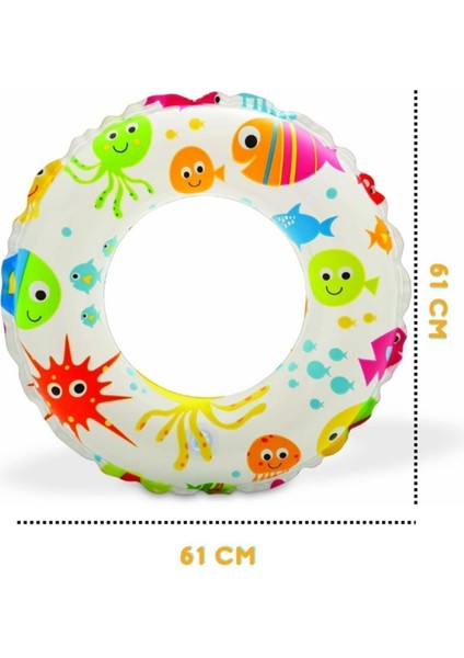 6-10 Yaş Deniz Havuz Simidi, Beyaz, Boneyle Hediye indirimleri