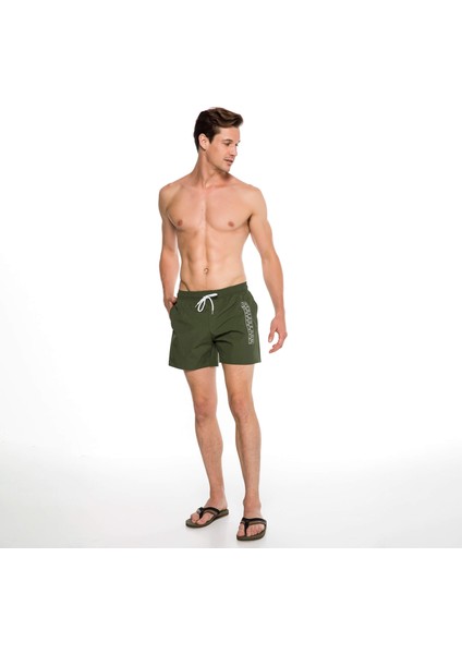 Erkek Volley Short Volt Yeşil