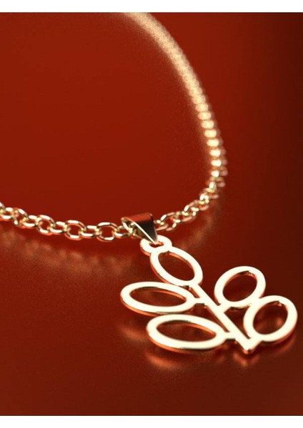 14 Ayar Altın Yaprak Kolye Ucu 1 Gr, KC16008 Kodlu fırsatları