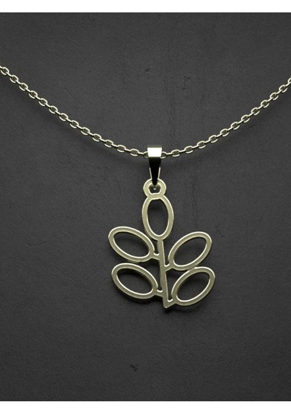 14 Ayar Altın Yaprak Kolye Ucu 1 Gr, KC16008 Kodlu