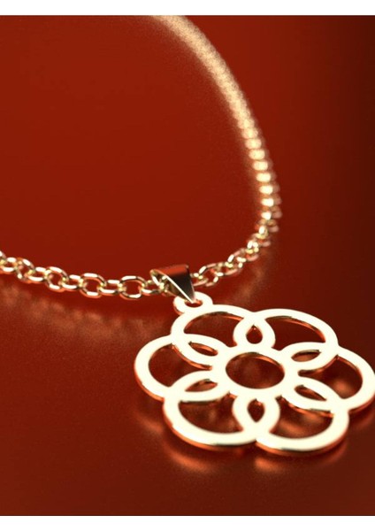 14 Ayar Altın Çiçek Kolye Ucu 1 Gr, KC12067 Kodlu fırsatları