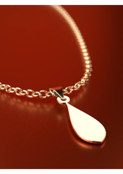 14 Ayar Altın Gözyaşı Damlası Kolye Ucu 1 Gr, KC12422 Kodlu fırsatları