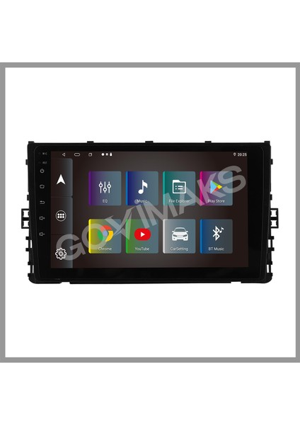 GOVİMAKS VOLKSWAGEN TRANSPORTER 2018-2022 UYUMLU 8 GB RAM 128 GB HAFIZA ANDROID MULTIMEDIA TEYP