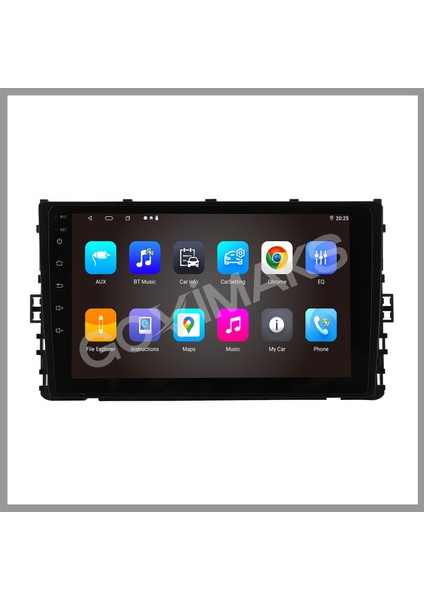 GOVİMAKS VOLKSWAGEN TRANSPORTER 2018-2022 UYUMLU 8 GB RAM 128 GB HAFIZA ANDROID MULTIMEDIA TEYP