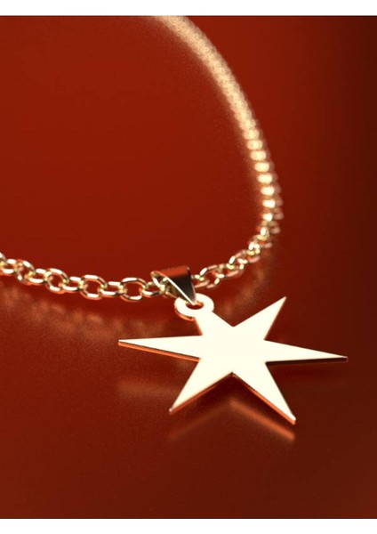 14 Ayar Altın Yıldız Kolye Ucu 1 Gr, KC15507 Kodlu fırsatları