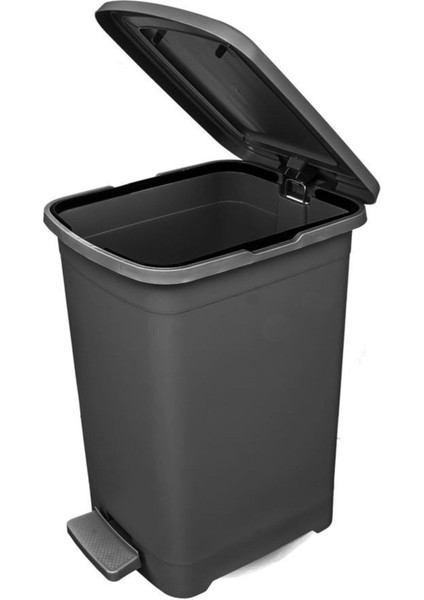 25 Litre Pedallı Çöp Kovası, Gri, Pratik ve Şık Tasarım fiyatları