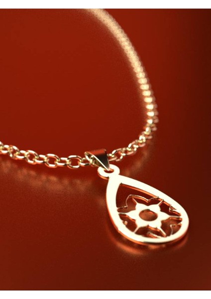 14 Ayar Altın Çiçek Kolye Ucu 1 Gr, KC11107 Kodlu fırsatları