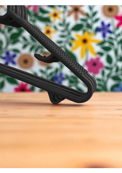 Elbise Kıyafet Askısı Mavi 24'lü Set 24 Adet Mavi Plastik 24 Gömlek Askısı fiyatları