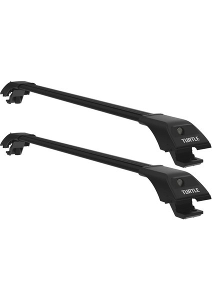 Jeep Cherokee (Kk) Turtle Ara Atkı Taşıyıcı Bar 2008-2012 Arası Uyumlu - Turtle Tourmaline V1 Siyah