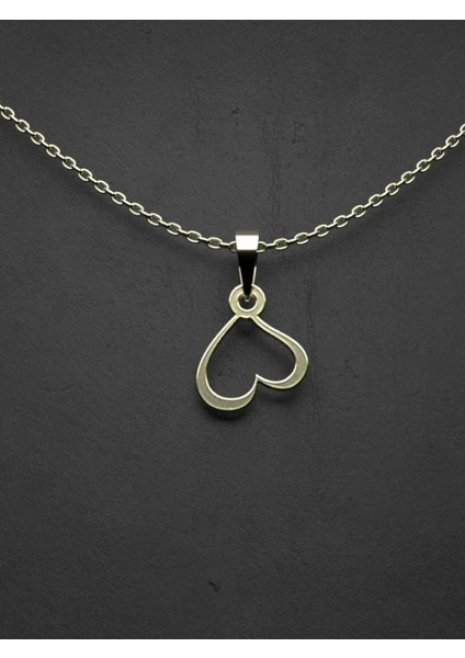 14 Ayar Altın Kalp Kolye Ucu 1 Gr, KC10280 Kodlu