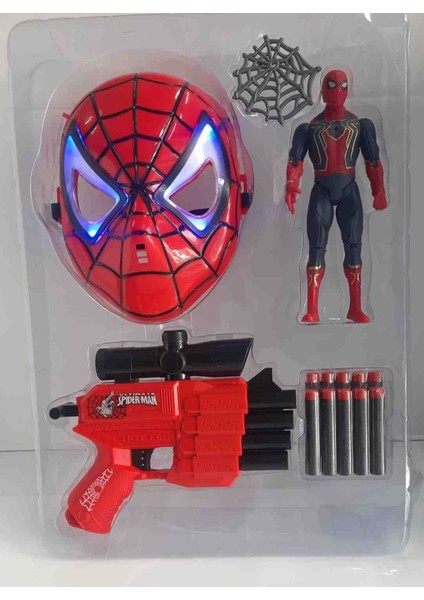 Örümcek Adam Figür Maske 4'lü Set fiyatları