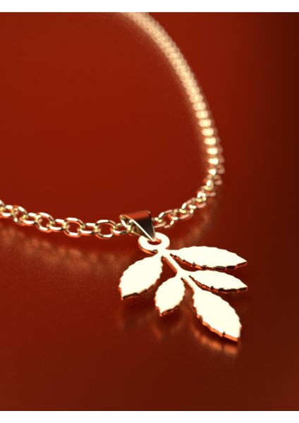 14 Ayar Altın Yaprak Kolye Ucu 1 Gr, KC11083 Kodlu fırsatları