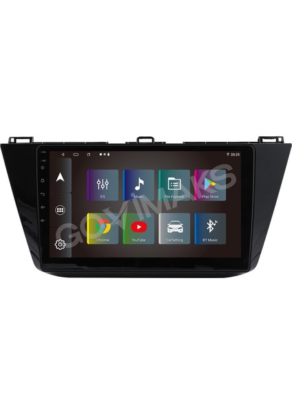 GOVİMAKS VOLKSWAGEN TIGUAN 2017-2023 UYUMLU 2 GB RAM 32 GB HAFIZA ANDROID MULTIMEDIA TEYP