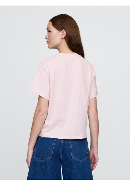 Kadın Pembe Dolly Parton Relaxed Grafik T-Shirt modelleri